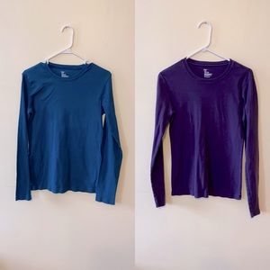 2 long sleeve GAP shirts!